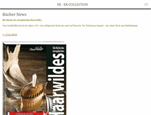 Tablet Screenshot of ek-collection.com